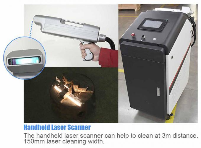 ReinigungsGerät Laser200W für Metalloder 80 Plastik/Rost