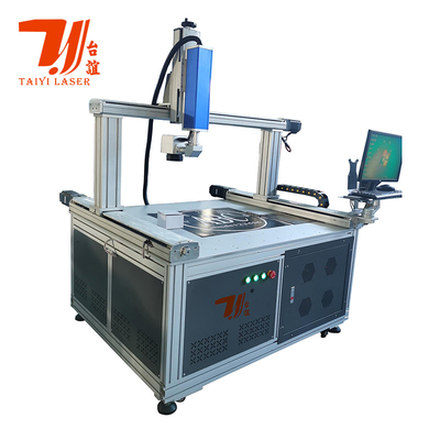 Großformatige Gantry-Faserlaserdruckmaschine zum Drucken von Markierungsgravuren
