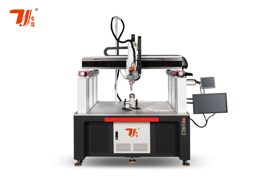 Canton Fair Promotion Fiberlaser-Schweißgeräte mit großer Bandbreite 6 Achsen für Quadrat Lithium-Batterie-Schweißen