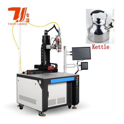 Canton Fair Promotion 3000W 6000W Automatische Laserschweißmaschine für Wasserkocher Spülung Teekanne Körper Teekanne Basis Schweißen