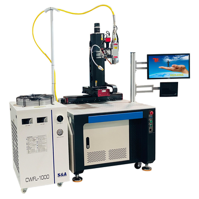 Automatische Raycus Max IPG Laserschweißmaschine für Löffel und andere Metallprodukte