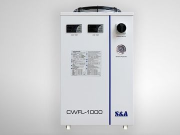 Doppeltemperatur-Wasser-Kühler-Maschine mit 4200W, das für Faser-Laser-Graveur abkühlt