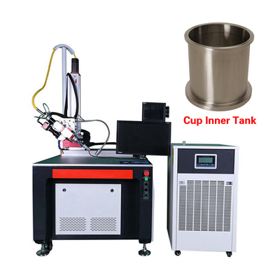 Canton Fair Promotion Custom 3000W Automatische Faser Laser Schweißmaschine für Edelstahl Wasserbecher Waschbecken Schweißen
