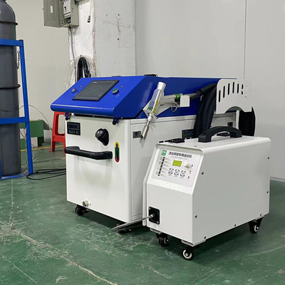 Canton Fair Promotion 4 in 1 Mini Multifunktion Handheld Fiber Laser Schweißer, Metall Lötmaschine Schweißmaschine