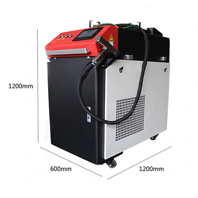 Canton Fair Promotion Handheld 1000W 2000W 3000W kontinuierliche Laserreinigungsmaschine für Metallrust-Oxid