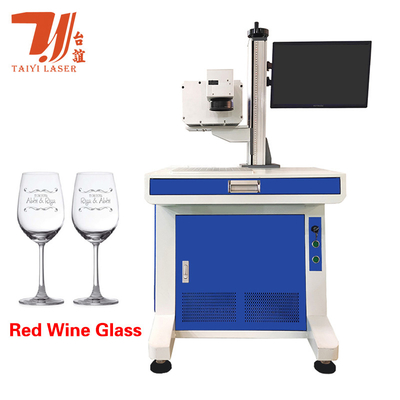 Tastatur-Maus 355nm UV-Laser-Markierungsmaschine für Kunststoffkristalle