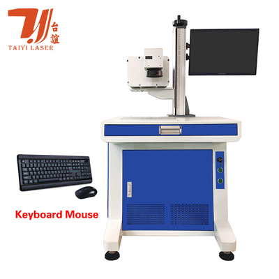 Tastatur-Maus 355nm UV-Laser-Markierungsmaschine für Kunststoffkristalle
