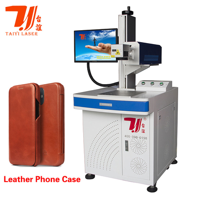 CO2-Lasermarkierungsmaschine Graviermaschine für Holz Jeans Leder Kunststoff Acrylglas