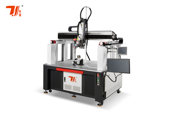 Canton Fair Promotion Fiberlaser-Schweißgeräte mit großer Bandbreite 6 Achsen für Quadrat Lithium-Batterie-Schweißen