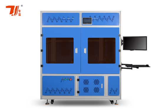 Voll eingeschlossene, hochpräzise Maschine zum Laserschneiden von Kohlenstofffaserplatten