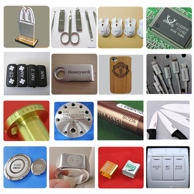 30W tragbare Mini-Metallfaser-Laser-Markierungsmaschine mit Laptop