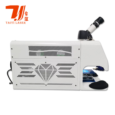 Portable Desktop 60W YAG Laserschweißmaschine für Schmuck mit Wasserkühlung