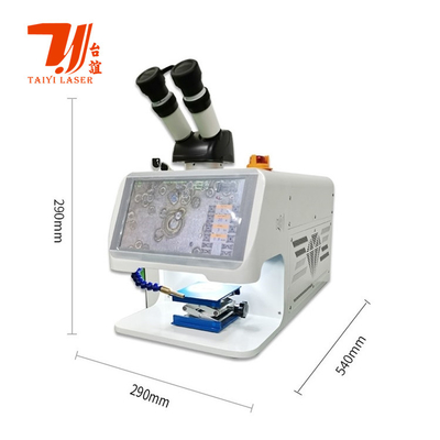 Portable Desktop 60W YAG Laserschweißmaschine für Schmuck mit Wasserkühlung
