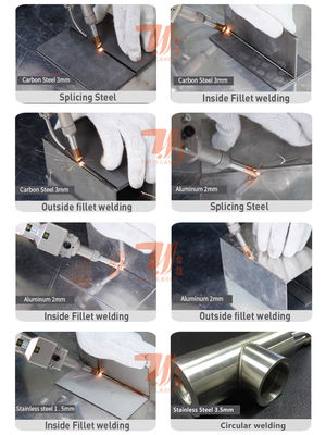 Wasserflasche Waschbecken Metallplatte Handheld Laser Schweißmaschine 1000W 1500W 2000W
