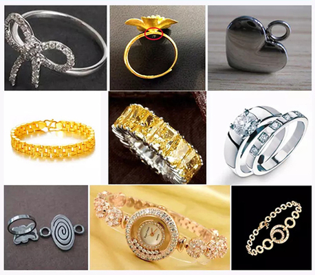 Canton Fair-Promotion Eingebaute Wasserkühl-Kühler Integrierte Gold Silber Kupfer Schmuck Laser Schweißmaschinen