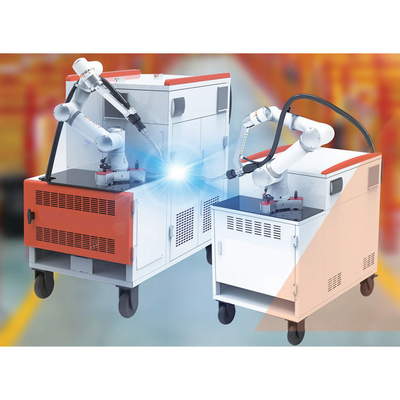 2024 Neuer Cobot Mig Schweißer 350A Schweißroboter MIG 6Axis Cobot Arm Schweißarbeitsstation
