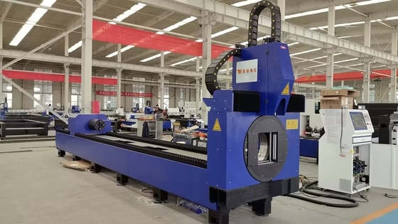 CNC-Automatische Faserlaserschneidmaschine 1500W für Metall Kleingrundete Quadratrohr
