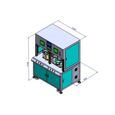 1000 W - 6000 W Edelstahl Wasserkocher Teekanne Tumbler Doppelstation Automatische Faserlaserschweißmaschine