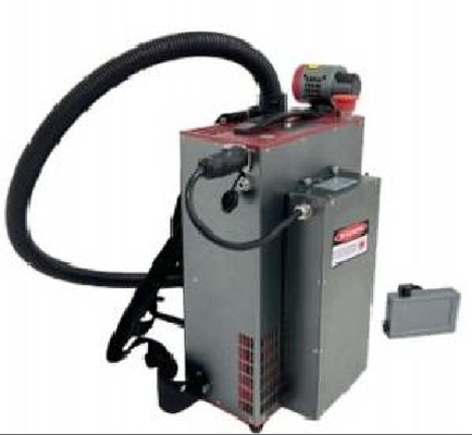 Rücksack Laserreiniger Mini Portable 50W 100W 200W 300W Pulsierte Laserreinigungsmaschine