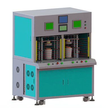 Doppel-Station Edelstahl-Kessel Boden Kessel Spülung Automatische Faser-Laser-Schweißmaschine mit Raytools HZG Kopf