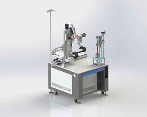 Automatische Raycus Max IPG Laserschweißmaschine für Löffel und andere Metallprodukte