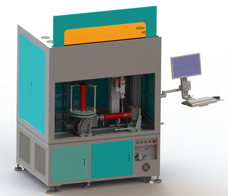 Spezielle SS Matel Bellows geschlossene automatische Faserlaserschweißmaschine