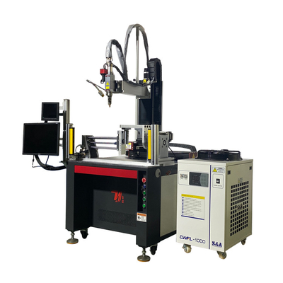 2000 Watt Kettle Automatische Faserlaserschweißmaschine für Spülschweiß