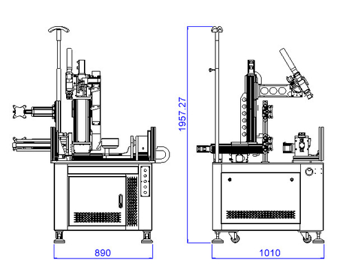 2000 Watt Kettle Automatische Faserlaserschweißmaschine für Spülschweiß