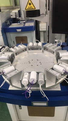 UV-Lasermarkierungsmaschine für Kondensatoren mit CCD-Kamera mit visuellem Positionierungssystem