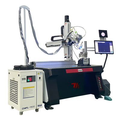 Automatische Schweißmaschine mit 5 Achsen für Edelstahl-Dreiwegrohr