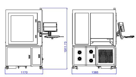 Anpassung von PCB-FPC-Schaltplatten QR-Code-Lasermarkierungsmaschine