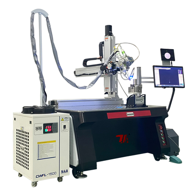 Automatische Schweißmaschine mit 5 Achsen für Edelstahl-Dreiwegrohr