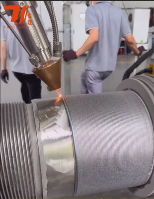 6000 Watt Roboter-Laser-Bedeckungsmaschine für Hydraulikstangen, Ölfeldröhrchen und Zylinderkomponenten