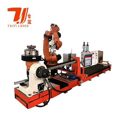 6000 Watt Roboter-Laser-Bedeckungsmaschine für Hydraulikstangen, Ölfeldröhrchen und Zylinderkomponenten