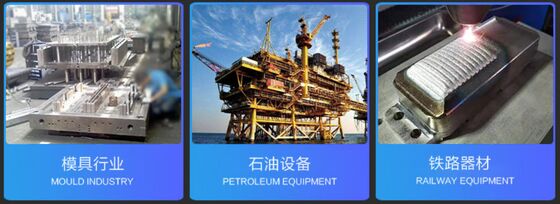 6000 W offene Hochgeschwindigkeits-Laserbeschichtungsmaschine 3D-Oberflächenreparatur von Automobilformen und -werkzeugen