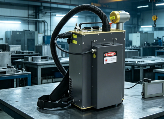 Maßgeschneiderte Laserreinigungsmaschine mit Laserformlinie und Gravurgeschwindigkeit von 0–60.000 mm/min, konzipiert für die Oberflächenvorbereitung