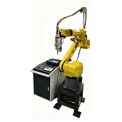 FANUC Laser-Schneidroboter mit 6-Achsen-Arm und integriertem Sichtsystem für die Präzisionsbearbeitung von Blechmetall