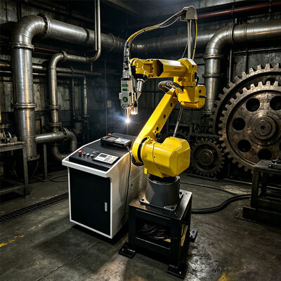 FANUC Robot M-20 6-Achsen-Roboter, automatische 3D-Faserlaser-Schneidemaschine für Fitnessgeräte, Möbel, unterstützt das Schneiden