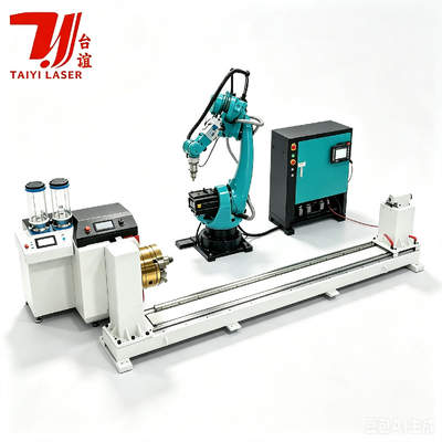 CNC Roboter-Laserauftragschweißmaschine mit Zuführsystem zur Verstärkung von Metalloberflächen