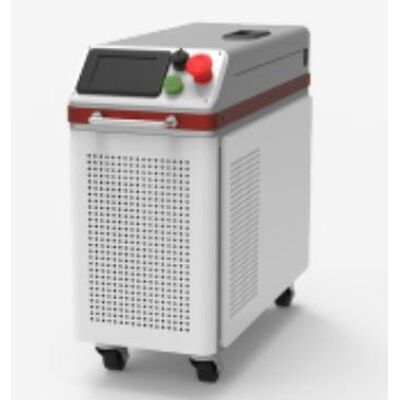 500W wassergekühlte handgeführte Faserlaser-Reinigungsmaschine zur Rost- und Farbentfernung
