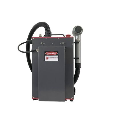 300W Dual-mode Rucksack-Laserreinigungsmaschine 5mJ 15mJ Puls-Laser Rostfarbenentferner