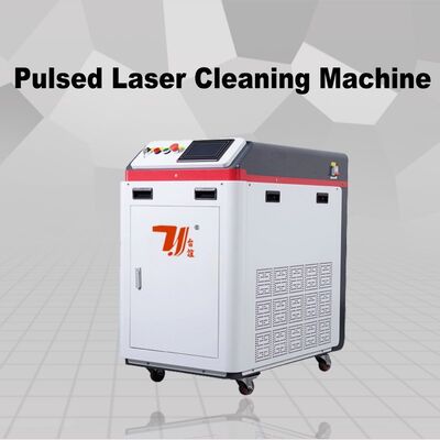 300W luftgekühlte Mini-Schrank-Laserreinigungsmaschine mobile Puls-Laser-Rostentferner
