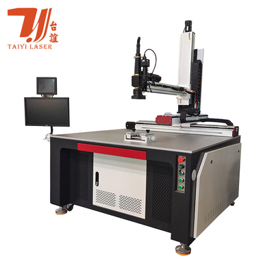 Canton Fair Promotion AC380V 4 Achsen YAG Faser Laser Schweißmaschine für Edelstahl Duschkopf Form