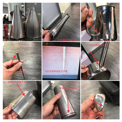 1000W - 6000W 4 Achsen Multifunktionelle kontinuierliche Glasfaserlaserschweißmaschine