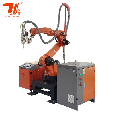 6-Achsen-Roboterarm-Automatische Faser-3D-Laserschneidmaschine für Edelstahl-Lampenschirm-Automobil-Blech