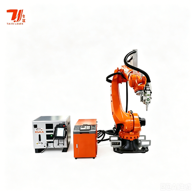 KUKA KR35 6-Achsen-Roboter-Laser-Schweißmaschine 4000W IPG-Faser-Laserquelle für Auto-Karosserie und Metallfertigung