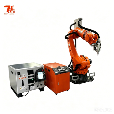 4000-W-IPG-Faserlaserschweißrobotersystem mit KUKA-Industrieroboter für die Luft- und Raumfahrt- und Automobilindustrie