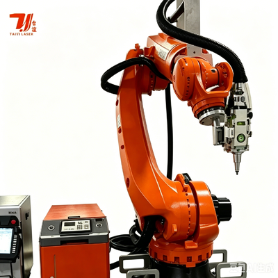 KUKA 6-Achsen-Roboter 4000 W IPG-Laserschweißgerät für komplexes 3D-Schweißen von Metallbaugruppen