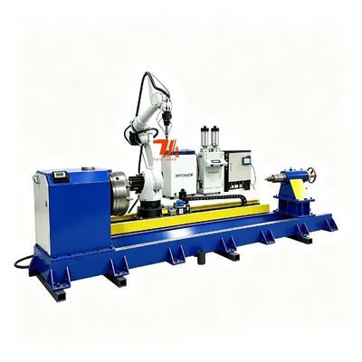 Offline Robotic Laser Cladding Machine Equipped Rotary for Crankshaft Roller Cylinder Surface Restoration