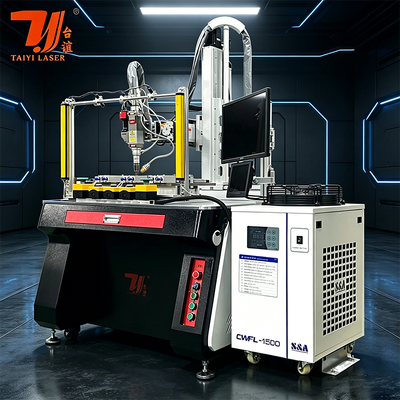 Edelstahl-Teekessel-Ausguss mit nahtloser Schweißung, automatische Laser-Schweißmaschine